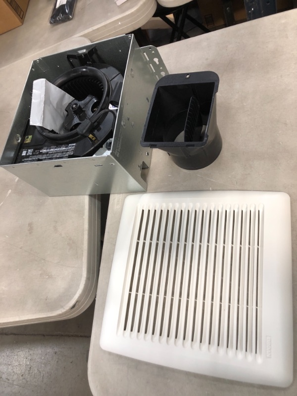 Photo 1 of Broan-NuTone InVent Series 110 CFM Ceiling Room Side Installation Bathroom Exhaust Fan, ENERGY STAR