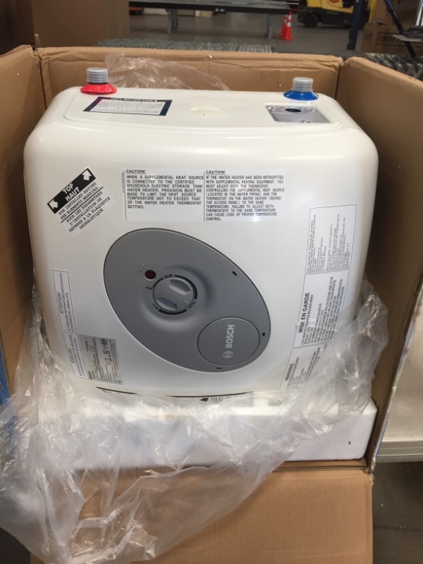 Photo 2 of Bosch Tronic mini-tank es8 7-Gallon Lowboy 6-Year Limited 1440-Watt 1 Element Point of Use Electric Water Heater