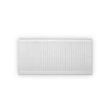 Photo 1 of 20 in. H x 16 in. L Hot Water Panel Radiator Package in White
