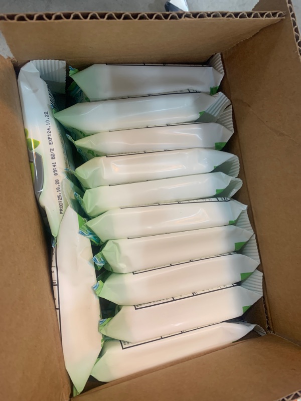 Photo 1 of Sanitizing Wipes - Set of 12 Travel packs CoolWipes Wipes with vitamins A, E, C and D-panthenol | Sanitizing, Moisturizing & Hypoallergenic Cleaning Wipes for Hands & Full Body | 180 pcs total (Vitamins)
