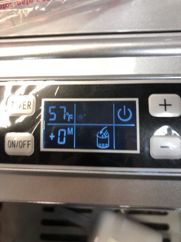 Photo 1 of EFIC452-SS 40 Lbs Ice Maker, Silver
