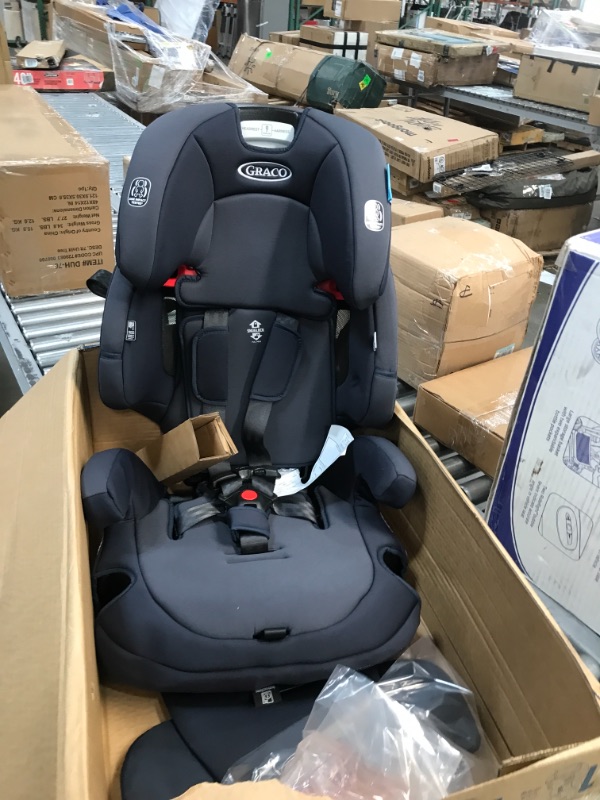 Photo 3 of Graco Tranzitions SnugLock 3 in 1 Harness Booster Seat, Sutherland
