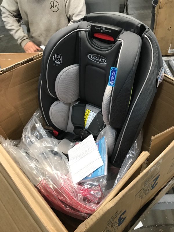 Photo 2 of Graco Slimfit 3-in-1 Car Seat, Redmond Grey
