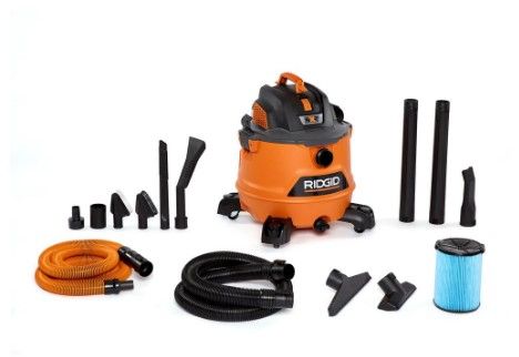 Photo 1 of 6.0-Peak HP NXT Wet/Dry Shop Vacuum with Fine Dust Filter, Hose, Accessories and Premium Car Cleaning Kit
