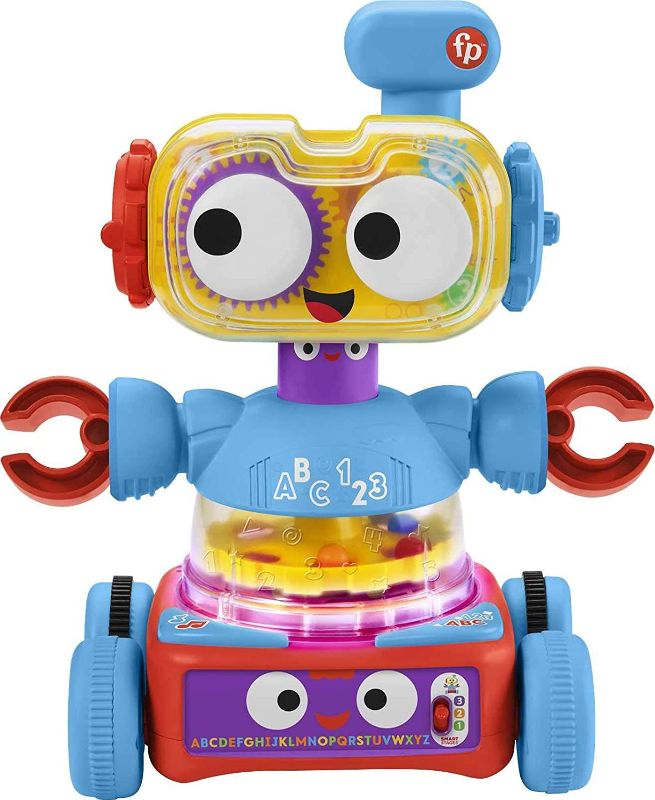 Photo 1 of Fisher-Price 4-in-1 Ultimate Learning Bot, Electronic Activity Toy with Lights, Music and Educational Content