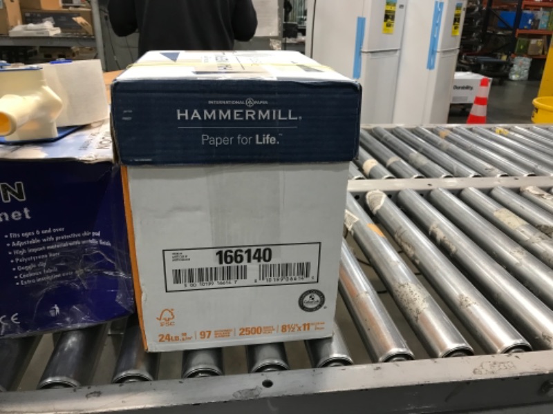Photo 4 of Hammermill Printer Paper, Premium Inkjet & Laser Paper 24 Lb, 8.5 x 11 - 5 Ream (2,500 Sheets) - 97 Bright, Made in the USA, 166140C
