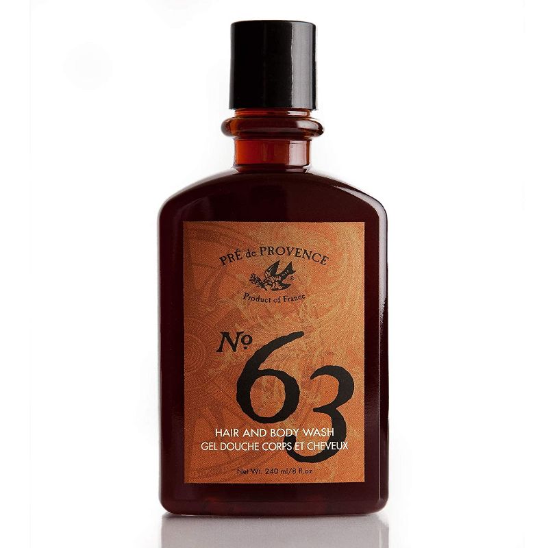 Photo 1 of Pre de Provence No. 63 Men's Shower Gel, Aromatic, Warm, & Spicy Masculine Fragrance, Enriched With Natural & Repairing Shea Butter & Aloe Vera, 8 fl Oz
