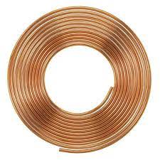 Photo 1 of 1/2 in. I.D. x 20 ft. Copper Soft Type L Coil (5/8 in. O.D.)
