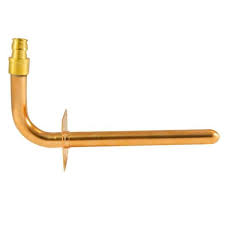 Photo 1 of 8 in. x 1/2 in. Copper PEX-A Expansion Barb Stub-Out 90-Degree Elbow with Flange
AS IS 4CT