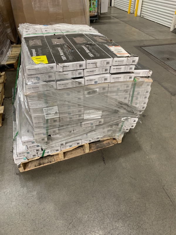 Photo 1 of 7.13 in. W x 48.03 in. L Bralton Oak Rigid Core Click Lock Luxury Vinyl Plank Flooring (23.77 sq. ft./case)
AS IS PALLET OF 67 CASES 