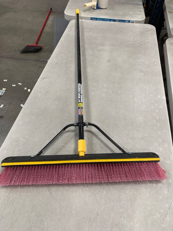 Photo 2 of 2-in-1 Squeegee Push Broom
