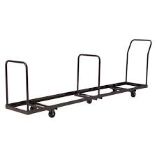 Photo 1 of 1375 lbs. Weight Capacity Folding Chair Dolly for Storage and Transport
