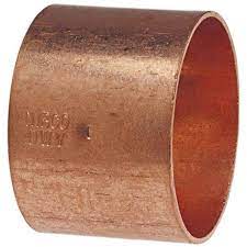 Photo 1 of 1-1/2 in. Copper DWV Cup x Cup Coupling Fitting
AS IS 11CT