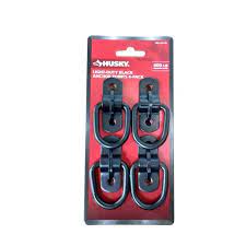 Photo 1 of 1-1 2 in. Steel Wire Ring Anchor Point in Black (4-Pack)
AS IS 3CT