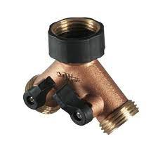 Photo 1 of 2.76 in. Metal Y Connector
