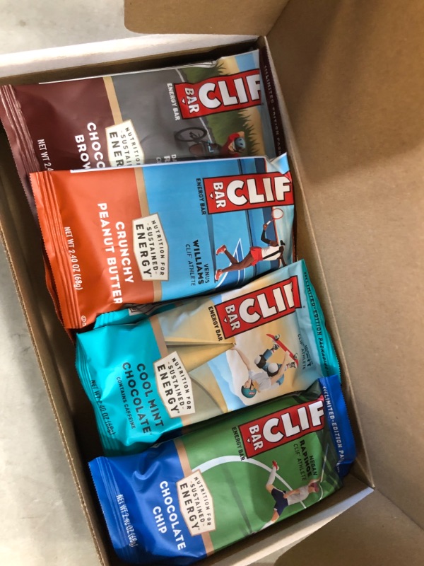 Photo 2 of Clif Bar - Energy Bars - Best Sellers Variety Pack - 2.4 Ounce Protein Bars, 16
EXPIRES JUNE 2022