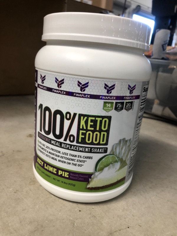 Photo 3 of 100% Keto Food Key Lime Pie 420 Grams by Finaflex
expired Aug 2021