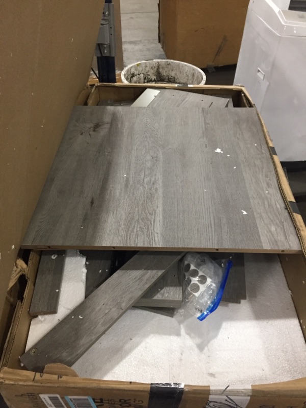 Photo 1 of Sauder Manhattan Gate Coffee Table, L: 31.02" x W: 30.95" x H: 16.06", Mystic Oak
