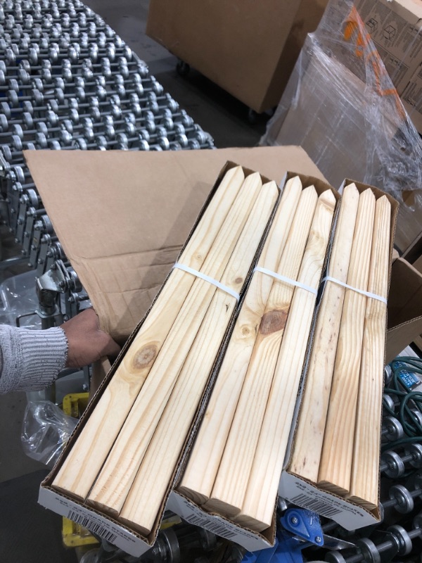 Photo 1 of 2 in. x 2 in. x 24 in. Grade Stake (6-Pack)
3 packs of 6