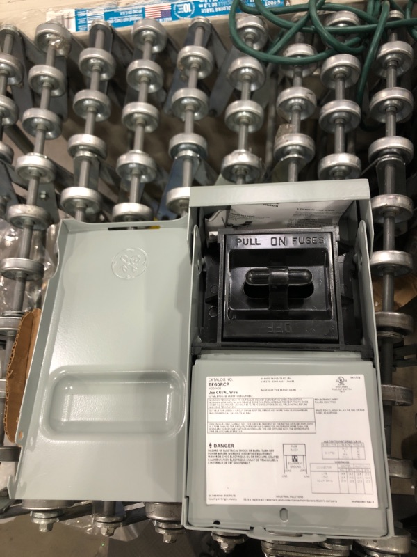 Photo 1 of GE
60 Amp 240-Volt Fused AC Disconnect