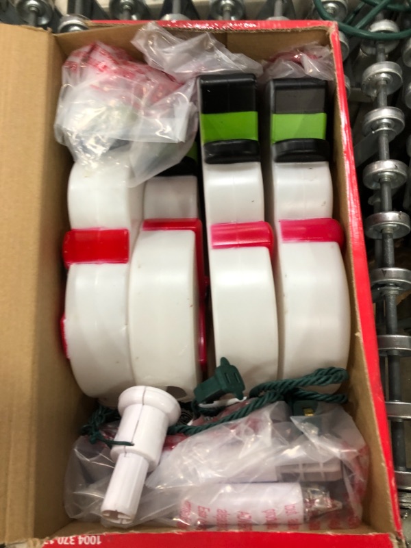 Photo 1 of LightShow
20 in. Christmas ColorMotion Snowman Pathway Stakes (Set of 4)