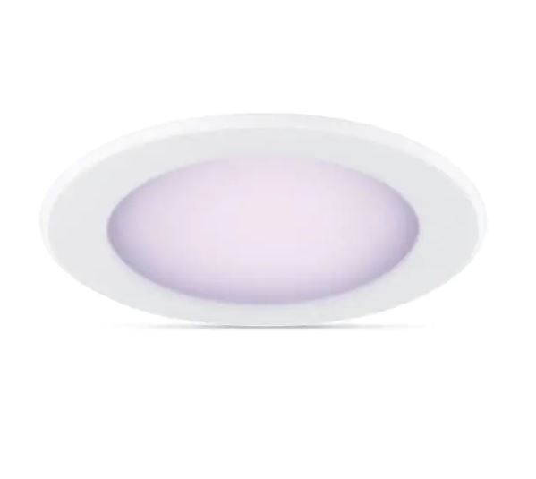 Photo 1 of Philips
Color and Tunable White 85W Equivalent 5/6 in. Integrated LED Dimmable Smart Wi-Fi Wiz Connected Remodel Downlight Kit