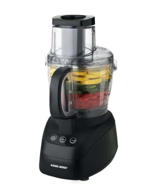 Photo 1 of BLACK+DECKER
Wide Mouth 10-Cup 2-Speed Black Food Processor