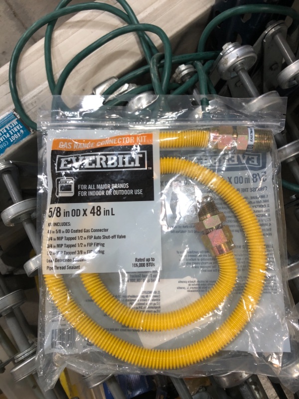 Photo 2 of Everbilt 4 ft. Gas Range Connector Kit