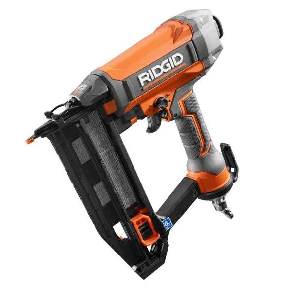 Photo 1 of RIDGID
Pneumatic 16-Gauge 2-1/2 in. Straight Finish Nailer with CLEAN DRIVE Technology