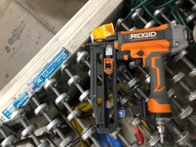 Photo 2 of RIDGID
Pneumatic 16-Gauge 2-1/2 in. Straight Finish Nailer with CLEAN DRIVE Technology