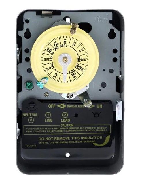 Photo 1 of Intermatic
T101 Series 40 Amp 125-Volt SPST 24-Hour Mechanical Time Switch with Indoor Enclosure