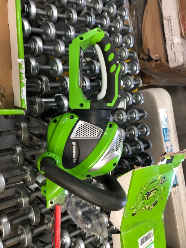 Photo 1 of Greenworks G-Max 40V 24 inch Cordless Hedge Trimmer, 22332
AS IS USED