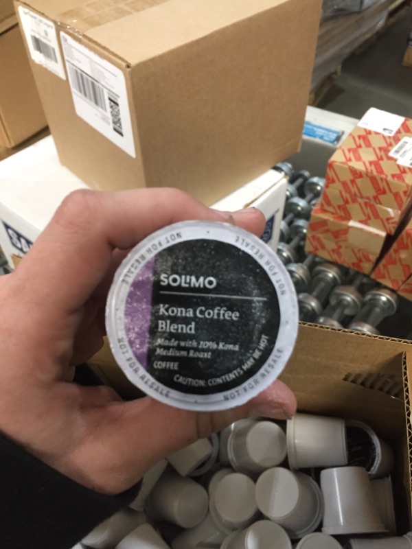 Photo 3 of Amazon Brand - 100 Ct. Solimo Medium Roast Coffee Pods, Kona Blend, Compatible with Keurig 2.0 K-Cup Brewers
