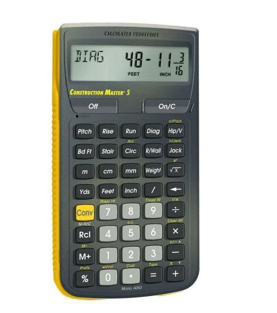 Photo 1 of Calculated Industries
Construction Master 5 Calculator