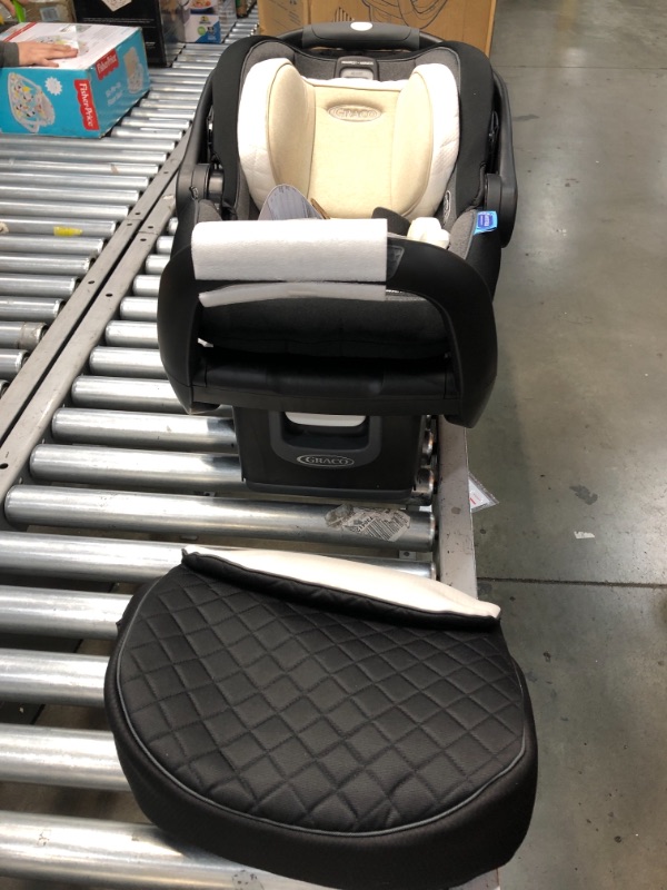 Photo 4 of GRACO SnugFit 35 Elite Infant Car Seat Baby Car Seat with Anti Rebound Bar, Pierce 27.5 x 17.5 x 25.5 inches

