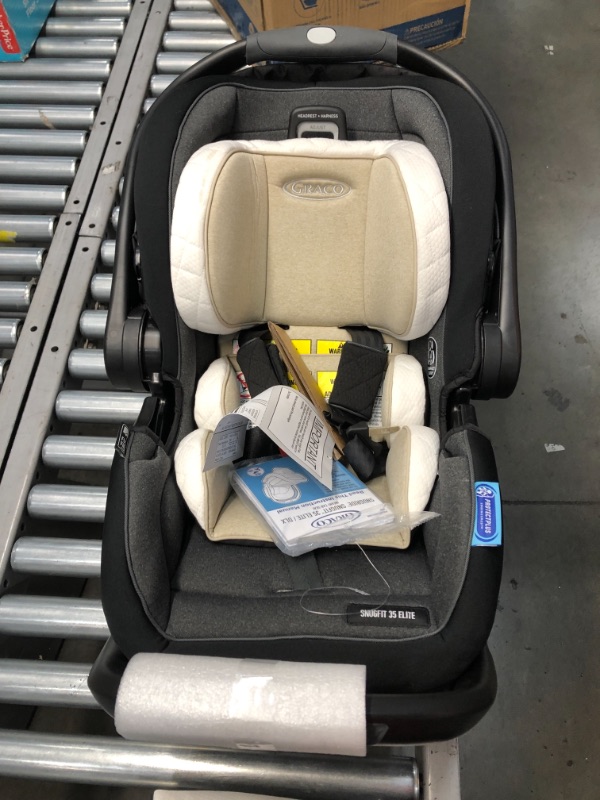 Photo 5 of GRACO SnugFit 35 Elite Infant Car Seat Baby Car Seat with Anti Rebound Bar, Pierce 27.5 x 17.5 x 25.5 inches

