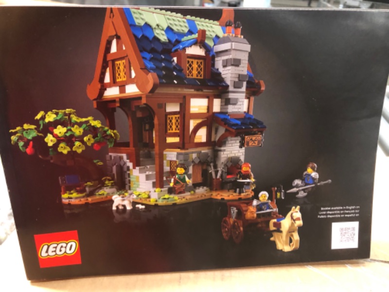 Photo 5 of LEGO Ideas Medieval Blacksmith 21325 Building Kit; Impressive Build-and-Display Model for Adults, New 2021 (2,164 Pieces)
