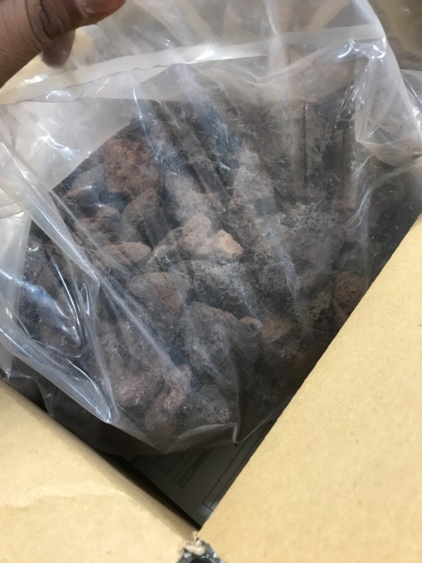 Photo 1 of 10 lbs. Red Lava Rock 3/4 in.
