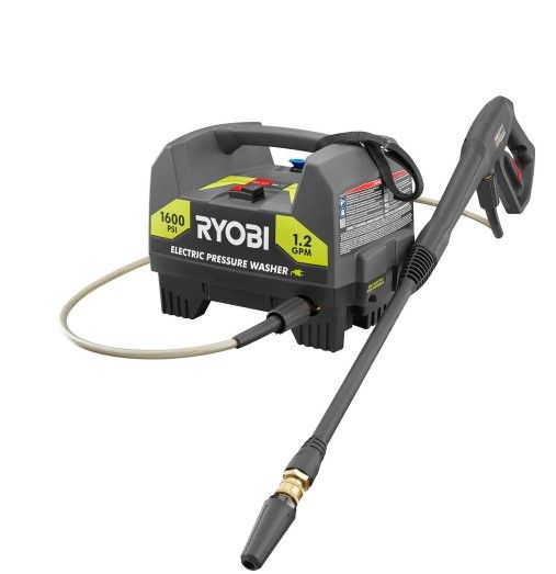 Photo 1 of RYOBI 1,600 PSI 1.2 GPM Electric Pressure Washer