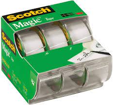 Photo 1 of 3/4 in. x 300 in. Scotch Magic Tape 
5(3PACKS )
