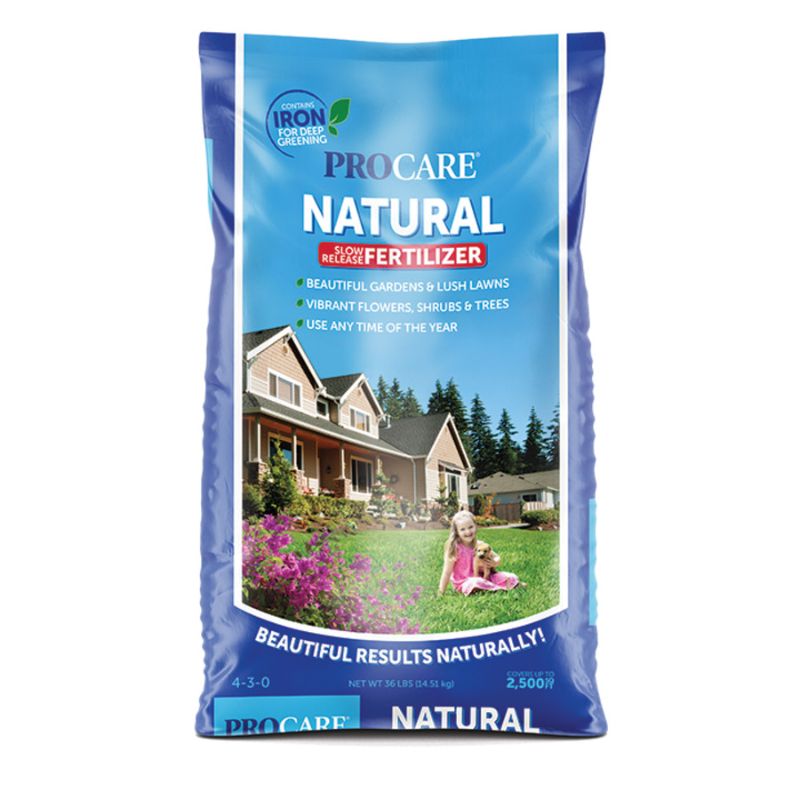 Photo 1 of 2pck-Pro Care 36 lbs. Natural Fertilizer 4-3-0