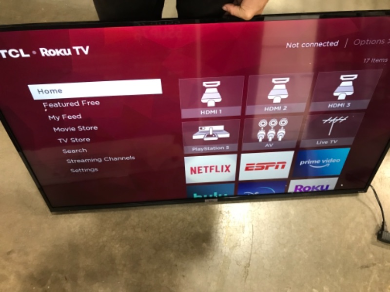 Photo 3 of TCL – 50” Class 4 Series 4K UHD Smart Roku TV