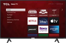 Photo 1 of TCL – 50” Class 4 Series 4K UHD Smart Roku TV