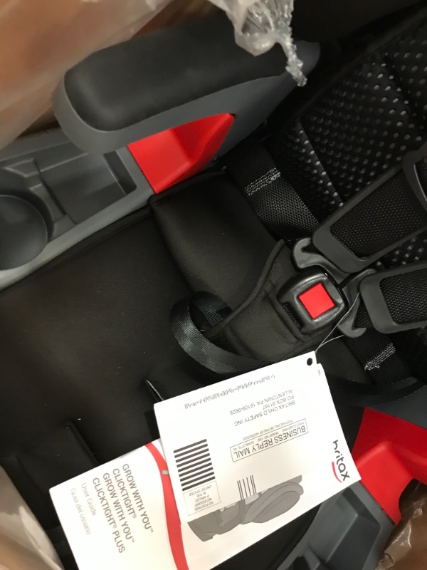 Photo 3 of Britax Grow with You ClickTight Harness-2-Booster Car Seat 2 Layer Impact Protection - 25 to 120 Pounds + Cool Flow Ventilating Fabric