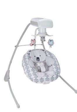 Photo 1 of Fisher-Price Snugabear Hug Cradle 'N Swing with 6-Speeds
