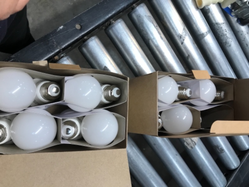 Photo 3 of 60-Watt Equivalent A19 Non-Dimmable CEC LED Light Bulb Soft White (16-Pack)
