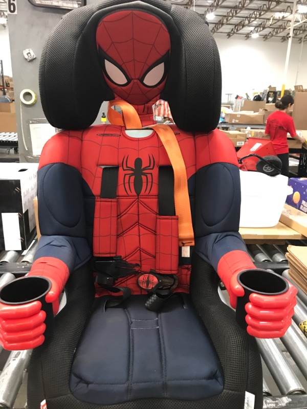 Photo 2 of KidsEmbrace 2-in-1 Harness Booster Car Seat, Marvel Spider-Man , Black
