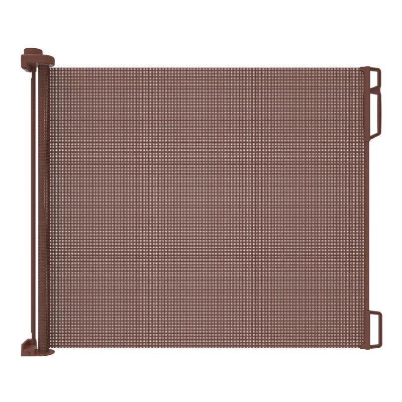 Photo 1 of Perma Child Safety 33 in. H X 71 in. W Brown Extra Wide Outdoor Retractable Gate
