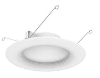 Photo 1 of ECOSMART 5/6 IN. 5000K WHITE INTEGRATED LED RECESSED TRIM CEC-T20 (2-PACK)
