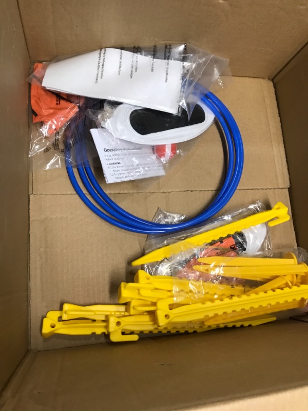 Photo 1 of TESTED**Cloud 9 Premium Inflatable Bounce House Blower - 580 Watts
WITH OTHER ITEMS